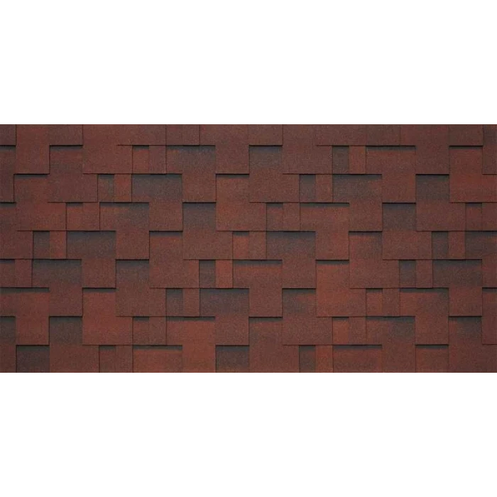 Гибкая черепица Тегола Business LAZIO Базальтовый гранулят Amarone 410