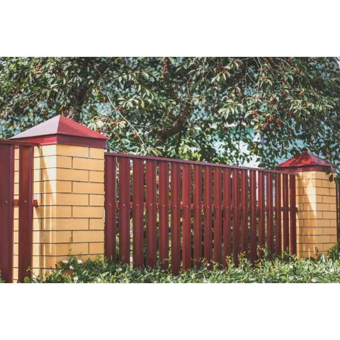 Штакетник М-образный А Grand Line 0,4 Полиэстер RAL 6005 Зеленый Мох